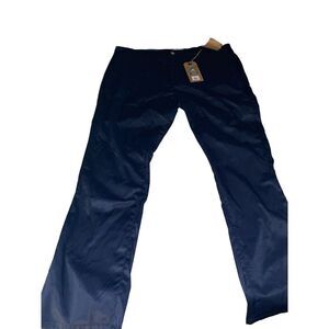 Tailor Vintage Greenwich Slim Fit Men's Navy Blue CottonNylon Pants Size 42 x 32